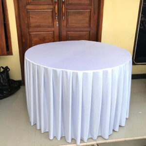 Sarung Meja Bulat